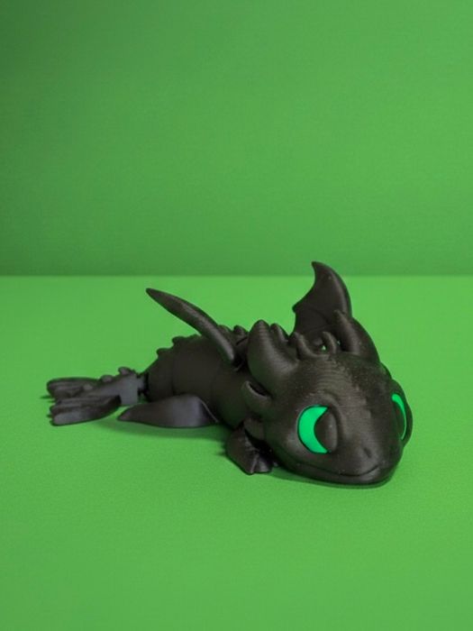Твій власний Беззубик: Рухлива Нічна Лютя (3D-друк)