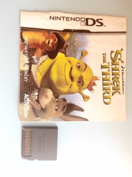 Jogo Shrek the Third Nintendo NDS DS Lite DSi 3DS XL