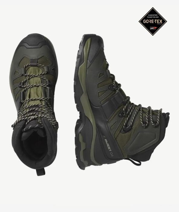 Тактичні черевики 7.400 100% ОРИГІНАЛ Salomon QUEST 4D GTX Forces oliv