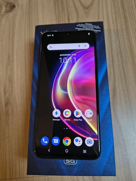 Vivo V21 5G Dual Sim 128GB/8GB RAM niebieski