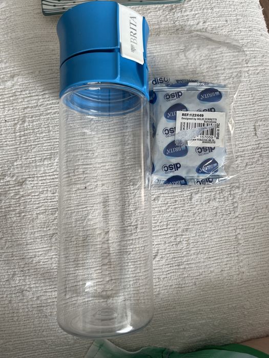 Garrafa portatil filtro Brita