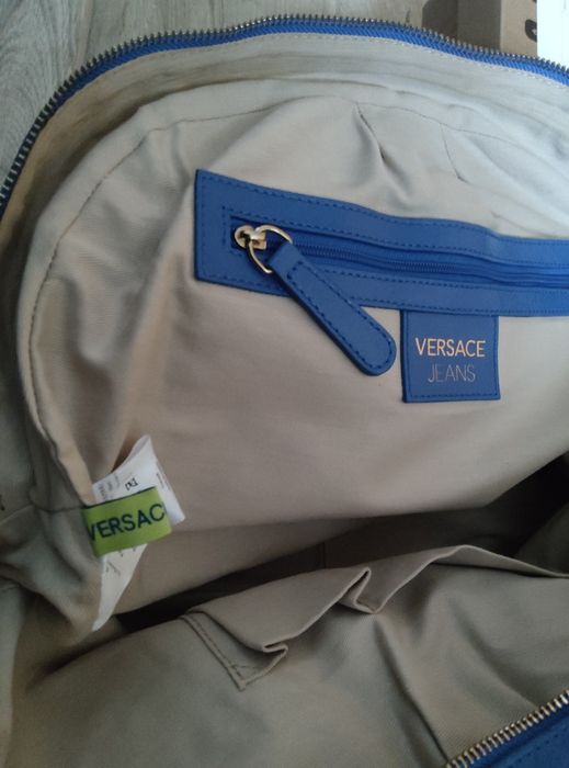 Nowa Versace jeans torebka damska niebieska