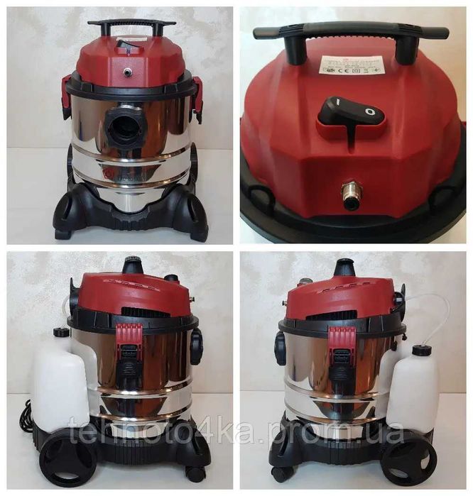 Пылесос моющий строительный Domotec MS-4414 3000W 20л новый!