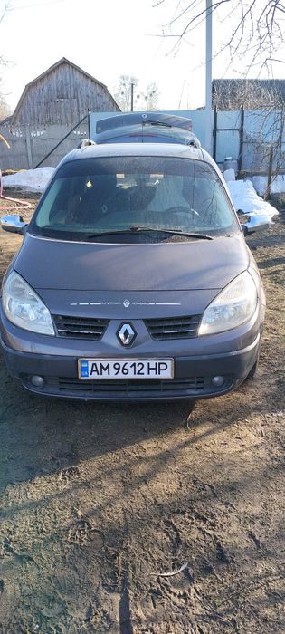 Renault Scenic 2, Рено сценик 2, газ 4,