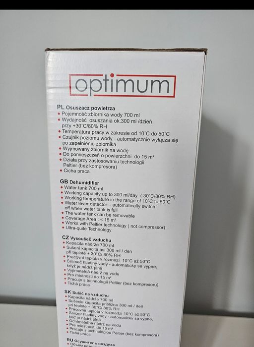 Osuszacz powietrza Optimum OT-7150
