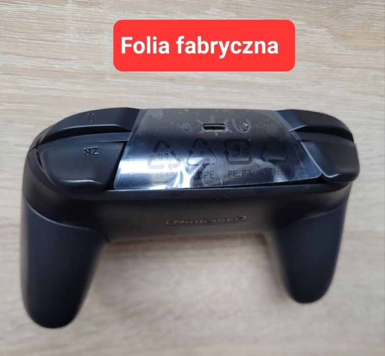 Nowy czarny Pro Controller do  Nintendo Switch lub Nintendo Switch 2