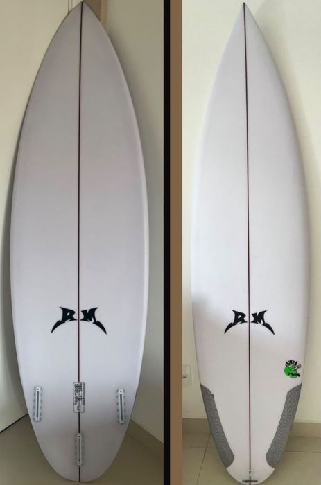 Prancha surf 5.10 - 28,5L - Ricardo Martins - Nova (nunca usada)