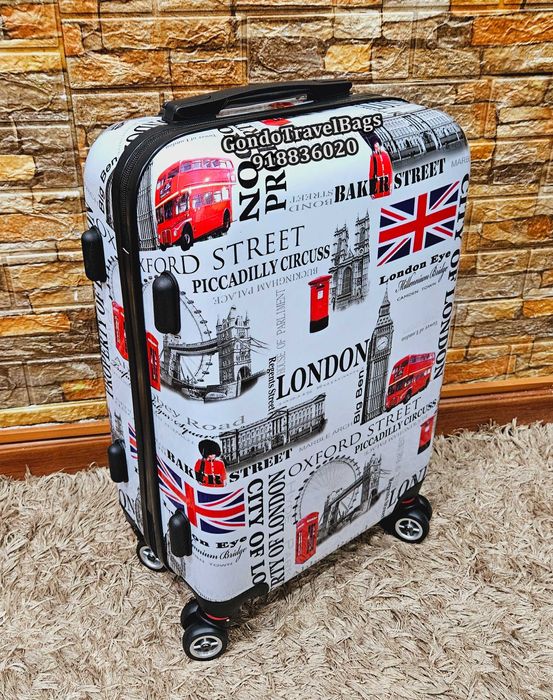 MALA CABINE 10Kg - NOVAS - Policarbonato - Com Trolley Viagem
