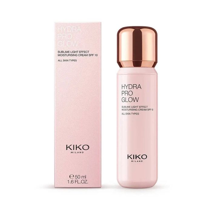 Крем блиск, максімайзер Lip Volume/ база під макіяж Hydra Pro Glow Kiko Milano, флюїд кіко, макіяж