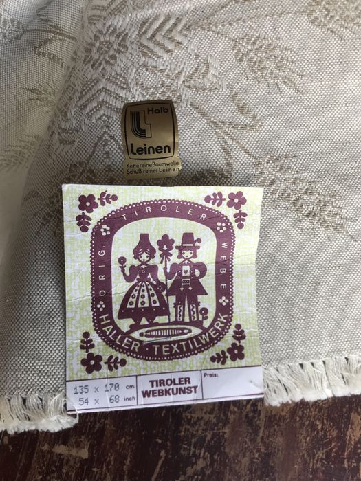 Скатерть льняная Австрия лен 100%