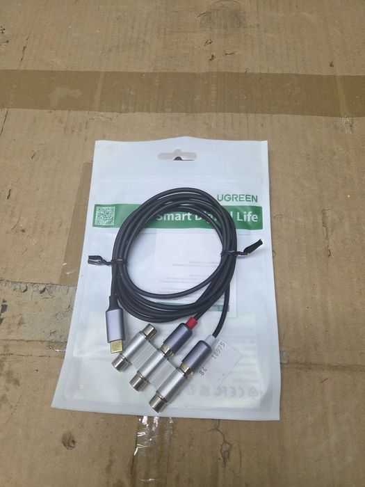 UGREEN CM451 Kabel USB-C do 2x RCA (Cinch)