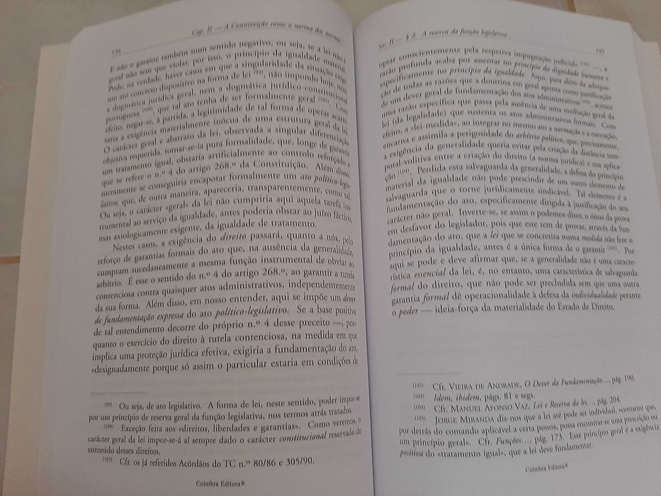 Direito Constitucional - O Sistema Constitucional Português Afonso Vaz