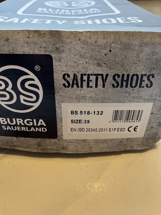 Burgia buty S1 ochronne
