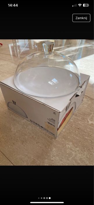 Szklana pokrywa 30cm