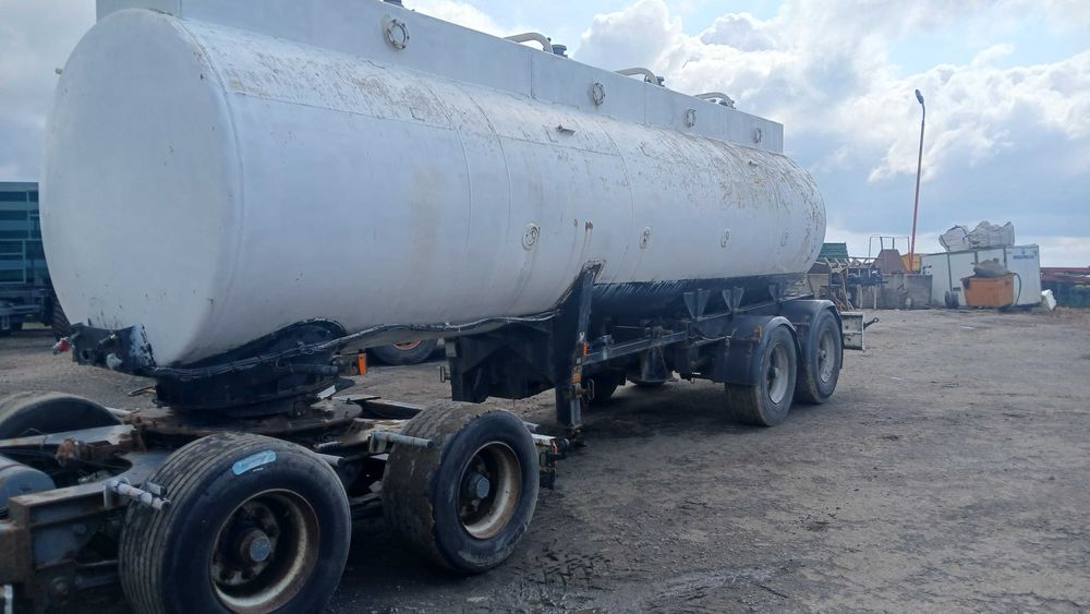 Cysterna 22000L zbiornik stalowy wozek dolly