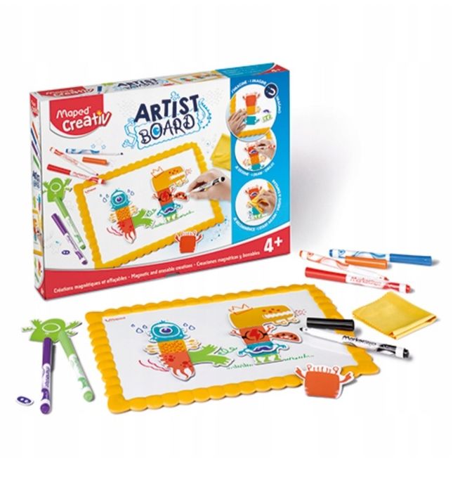 Tablica magnetyczna, suchościeralna MAPED creativ