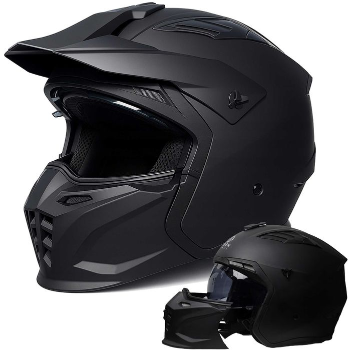 Kask motocyklowy Horn Odpinana szczęka INTERKOM READY BLENDA XS-XL