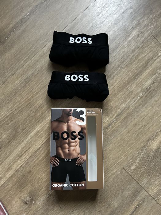 Oryginalne Hugo BOSS ONE bokserki czarne 2 sztuki M