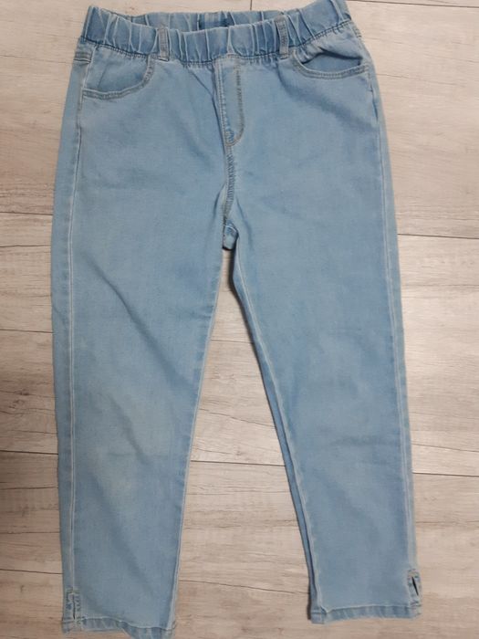 Spodnie 3/4 jasne jeans