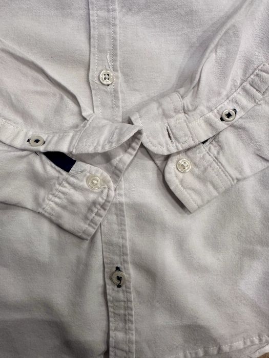 Сорочка ZARA для хлопчика 104, біла, класична, 3–4 роки