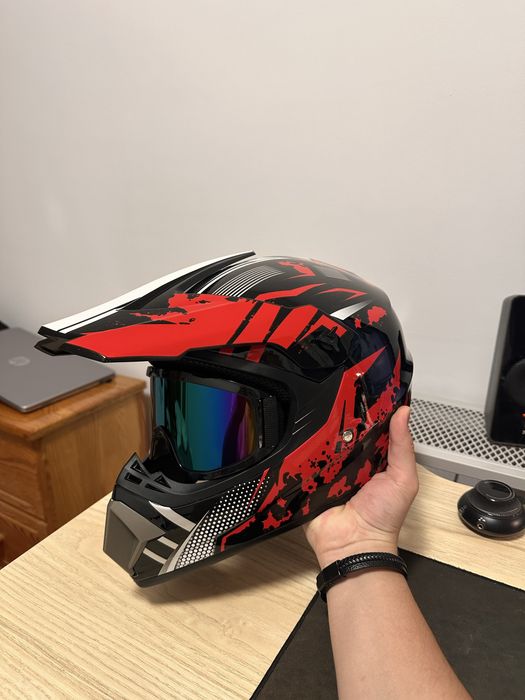 Kask na hulajnoge rower mtb cross