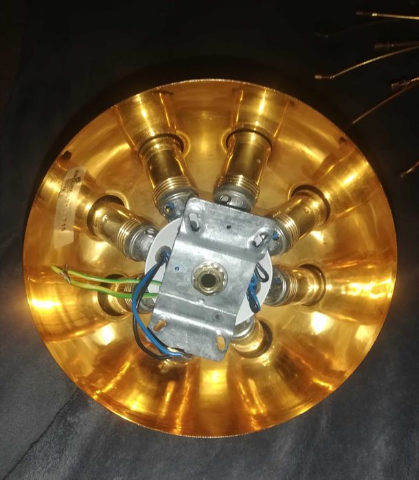 Lampa krysztalowa sufitowa Kinkeldey Leuchten.