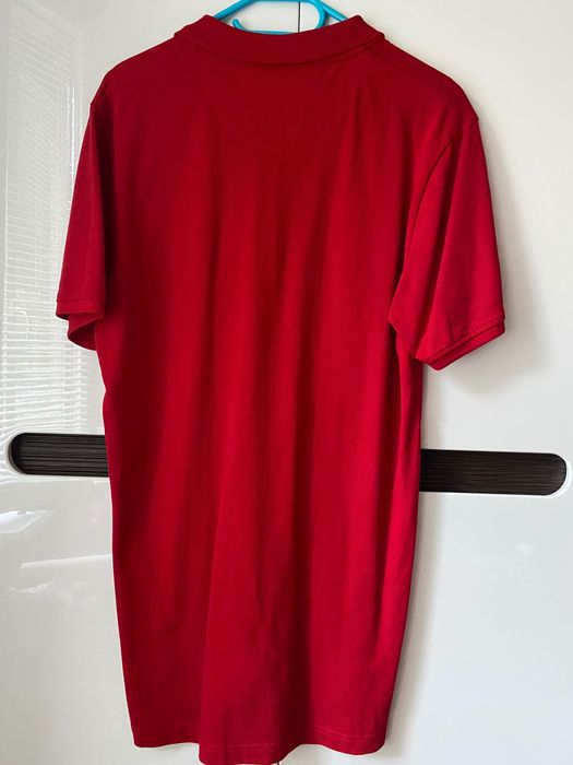 Polo czerwone Cropp