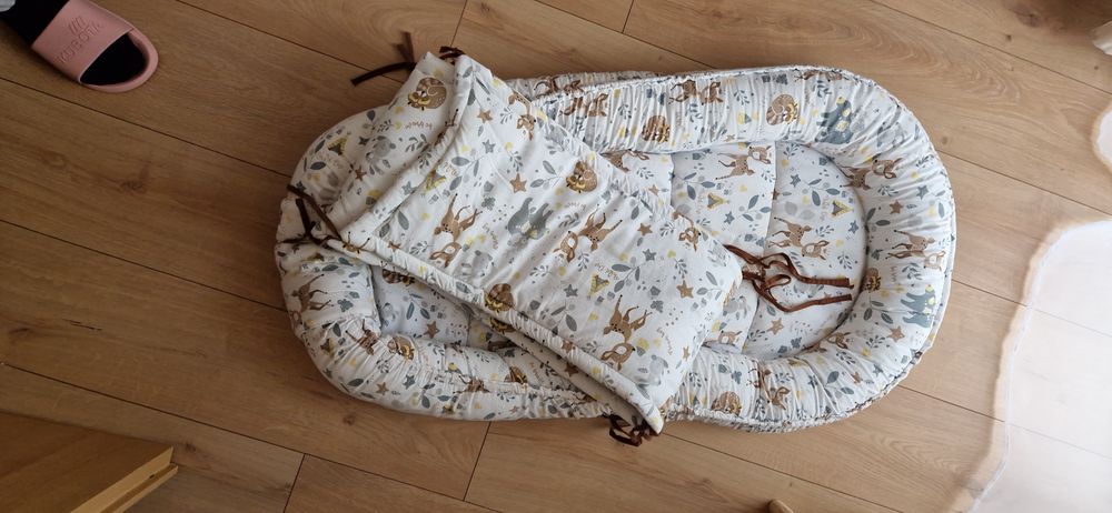 Jukki komplet kokon i ochraniacz na lozeczko