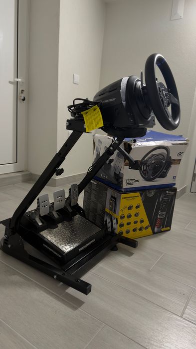 Thrustmaster T300 RS GT Edition com Pedais T-LCM Load Cell e Cockpit