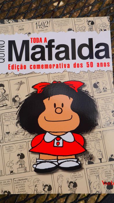 Caderno com linhas da Mafalda / Lined notebook from Mafalda