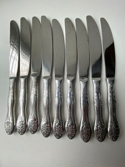 Набор столовых ножей ссср (9 шт, 2 шт)