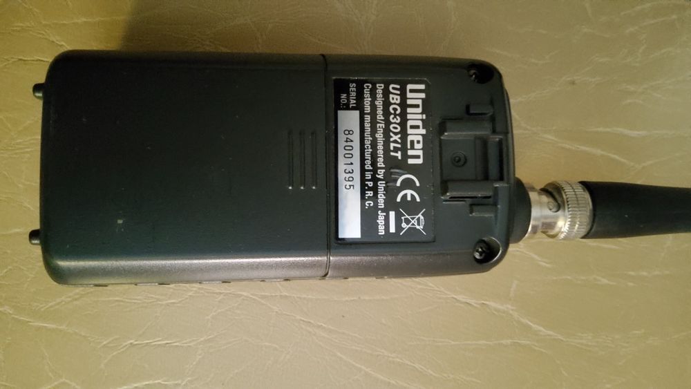 Rádio receptor várias frequências rádio Uniden