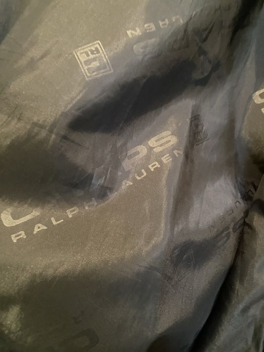 Blusão de couro Chaps Ralph Lauren