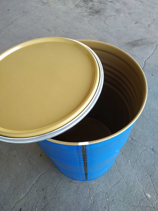 Бочка 200 л харчова циліндрична, для меду, заводська емаль