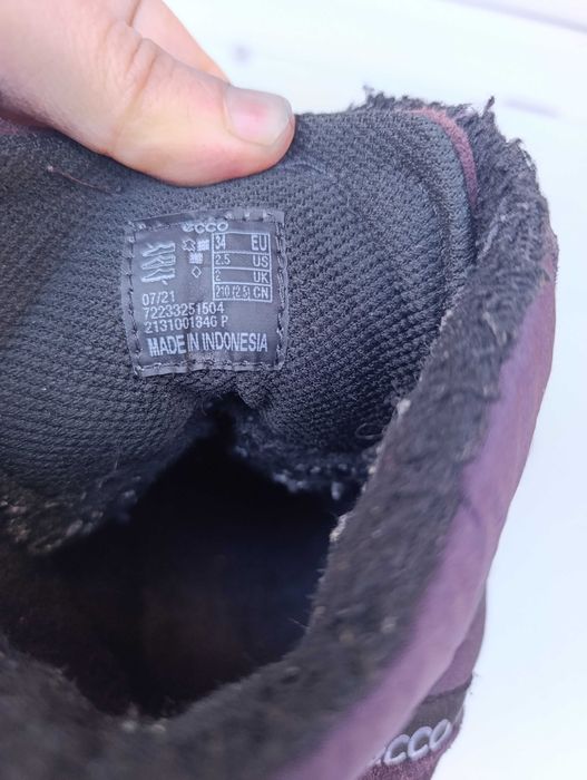 Черевички ECCO 34 розмір