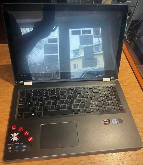 Laptop Lenovo YOGA 510-15 IKB- czyszczenie serwisu
