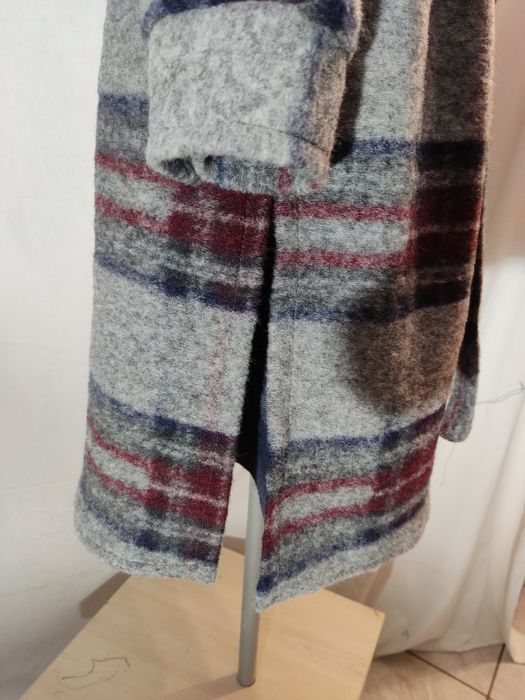 Kurtka koszulowa nowa , płaszcz w kratkę M/L od Igły i Fantazji