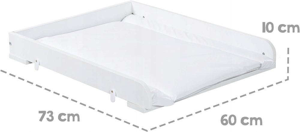 Roba Przewijak zakładany na pralkę/ komodę biały