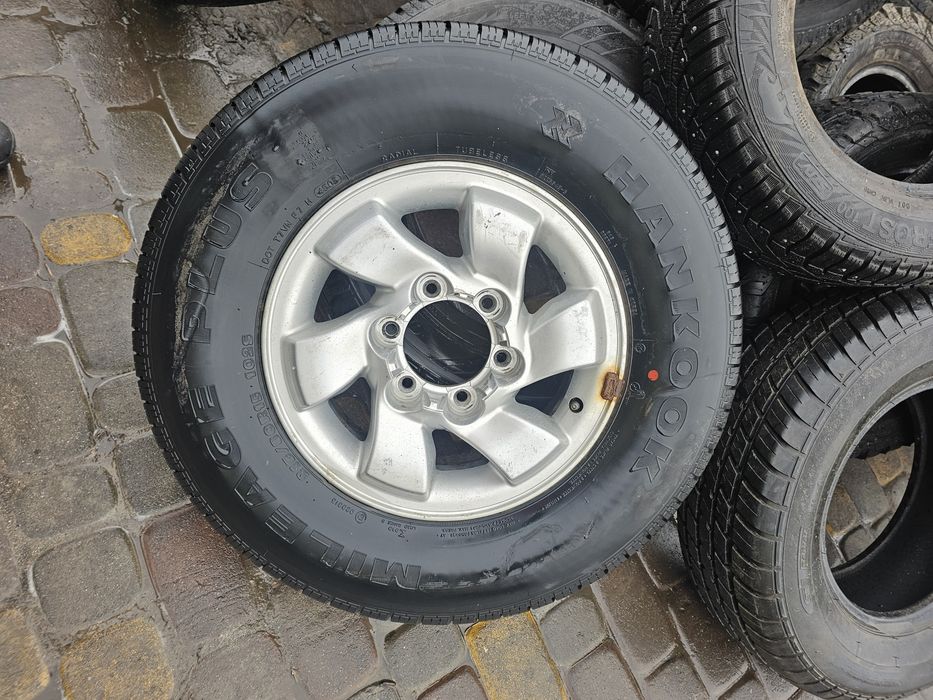 Запасное колесо 215/80 r15 6х139,7 hyundai h1 4x4 запаска докатка r15