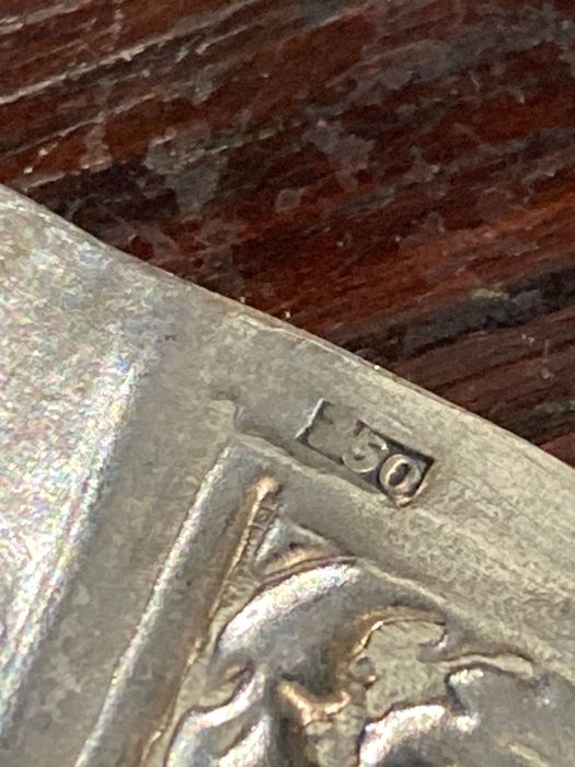 Cinzeiro Prata Persa Contrastada 750    12,5 cm