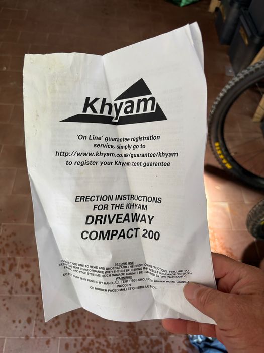 Tenda Camper  - Khyman Driveaway 200