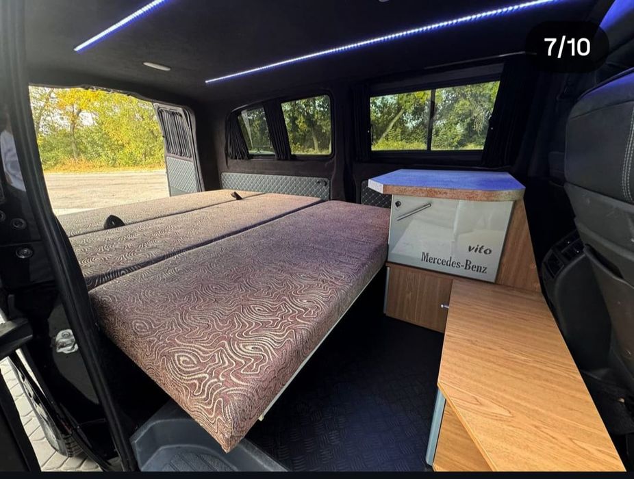 Диван, сидіння, диван в бус Мерседес Віто 639