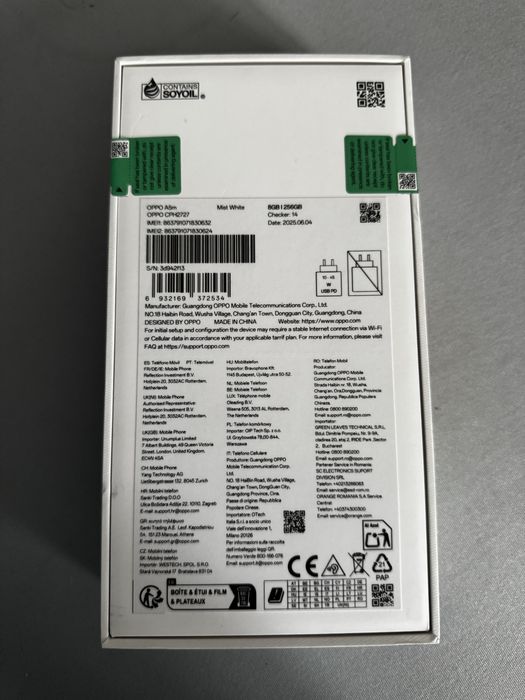 Oppo A5m Branco 256gb (Selado)