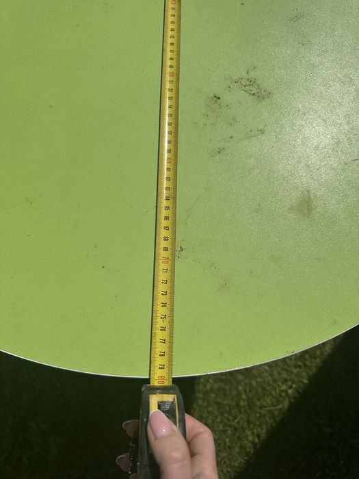 4 szt Okraglych stolikow na nóżce 80cm