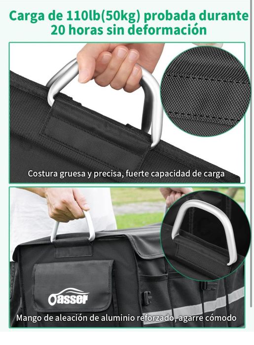 Oasser Organizador porta-malas carro Bagageira