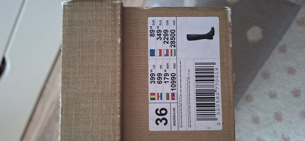 Kozaki zimowe damskie Lasocki rozm. 36 male 37