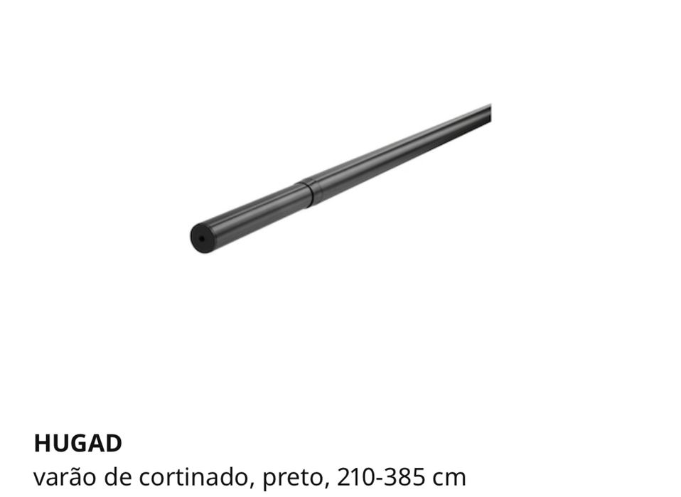 Varão, Suporte e Terminais para cortinados ikea
