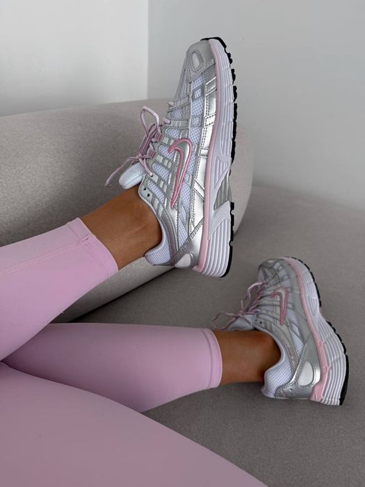 Жіночі кросівки NK P-6000 ‘White Elementary Pink’