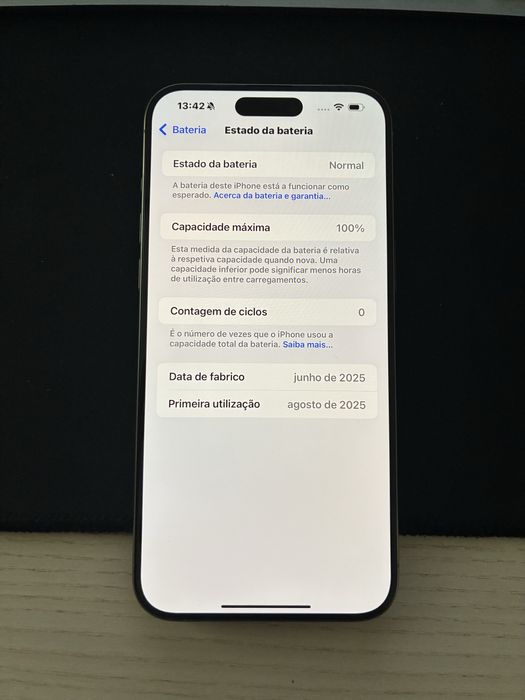 Iphone 15 pro max novo 2025