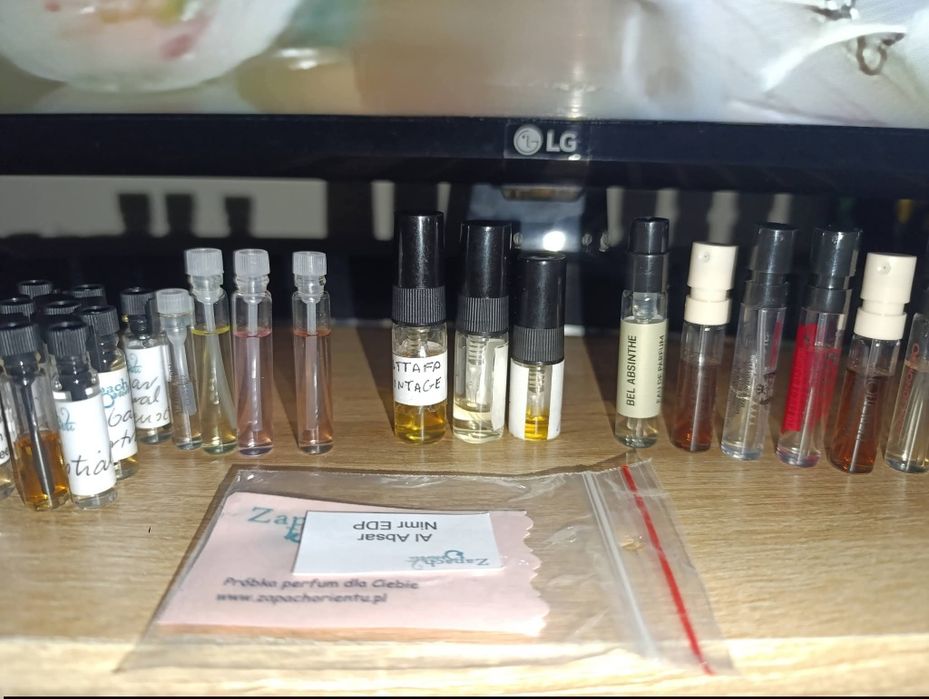 Zestaw próbek perfum arabskich narciso Narciso Rodriguez